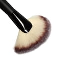 thumbnail image 1 of MKHSQHDG Today's Deals Makeup Large Fan Goat Hair Blush Face Powder Foundation Cosmetic Brush, 1 of 6