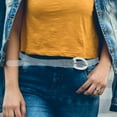 thumbnail image 3 of Shisuyan No Show Invisible Elastic Belt Fashionable Versatility 1Set 39.8x2x1in, 3 of 8