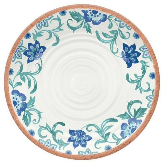 TarHong Multicolored Melamine Artisan Dinner Plate 1 each