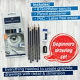 thumbnail image 3 of Faber-Castell Graphite Sketch Set - 6 Graphite Drawing Pencils and Art Supplies for Beginners, 3 of 5