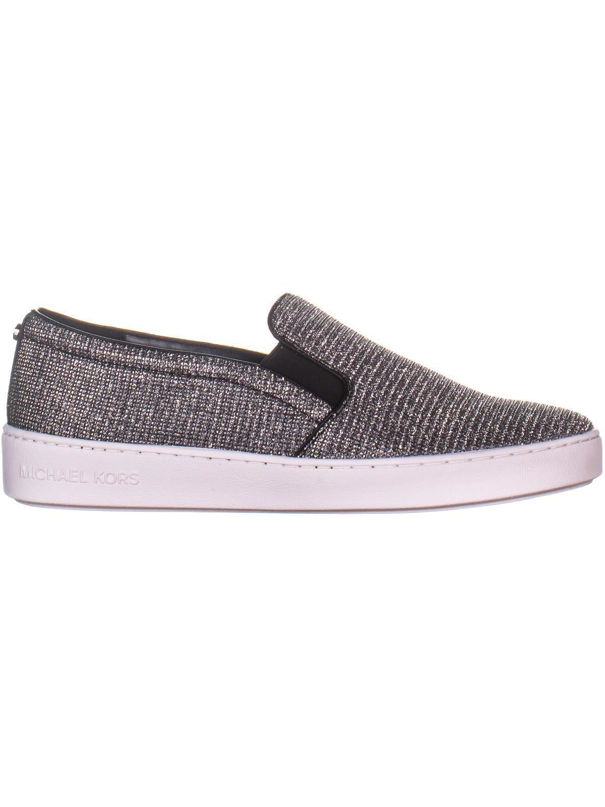 michael kors silver glitter sneakers