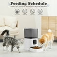 thumbnail image 3 of Automatic Pet Feeder with Camera, 2.4G WiFi APP Control, Timed Feeding, 6L Capacity for Cats and Dogs, 3 of 9