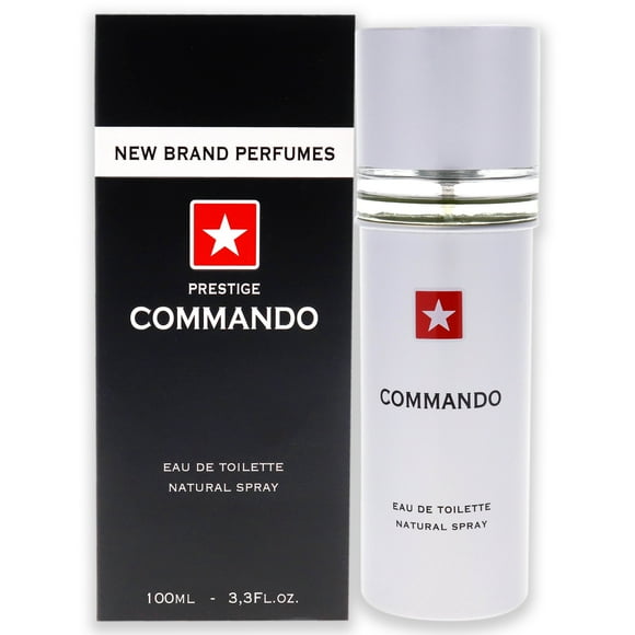 Commando by New Brand pour Homme - Spray EDT de 3,3 oz