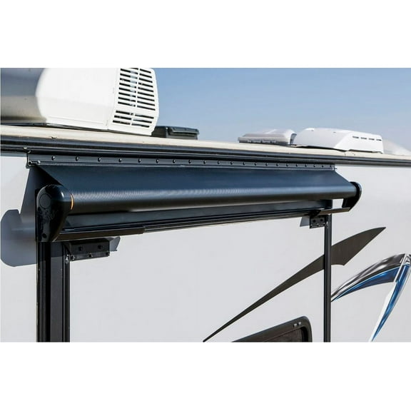 Carefree RV HI0606262TR RV Slide-Out Automatic Awning, Black Solid