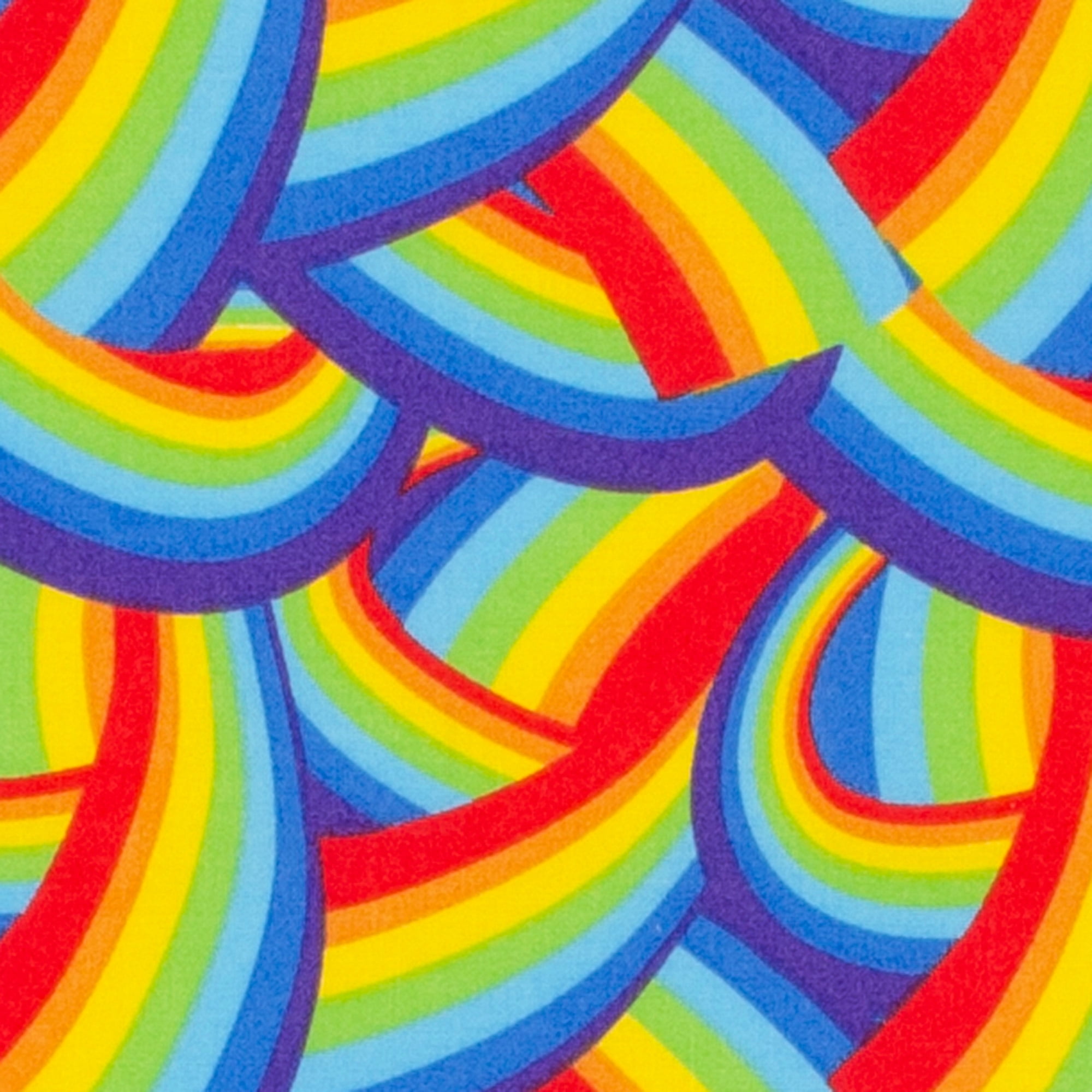 CREATE IT, Precut Fabric, 18x21 inches, Rainbow Sky Multicolor