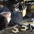 thumbnail image 4 of LABSERRON 100Pcs Easy Install U Shaped Four Wheel Alignment Shims Golden for Automotive Camber Adjustment, 4 of 6