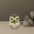 Yolmart Metal Vintage Alarm Clock Extra Loud Manual Wind Up Analog