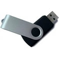 thumbnail image 4 of Lot de 10 Clés USB, Clé USB 8 Go, Clé USB 2.0, Clé Pivotante, Clés USB, Clé Mémoire, Noir, 4 of 4