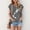 Dark Gray, variant on Womens Tops Casual Cap Sleeve Trendy Tank Tops Floral Print Lace V-Neck Loose Fit Oversized T-Shirts for Women Lightweight Summer Blouse