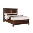 thumbnail image 3 of Picket House Furnishings Brinley Cherry Bedroom Set with Storage Bed, Queen, 3 Piece Set, 3 of 9
