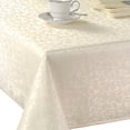 thumbnail image 2 of Lenox Opal Innocence Tablecloth, Ivory - 60"W x 140"L, 2 of 3