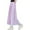 Purple, variant on Jalioing Girls Summer Wide Leg Pants Quick Dry Elastic Waist Ankle Length Palazzo Pants Baggy Casual Trousers
