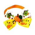 thumbnail image 1 of Collar de Gargantilla de Gato Salvador pajarita de Halloween ajustable 20 cm a 36 cm, 1 of 10