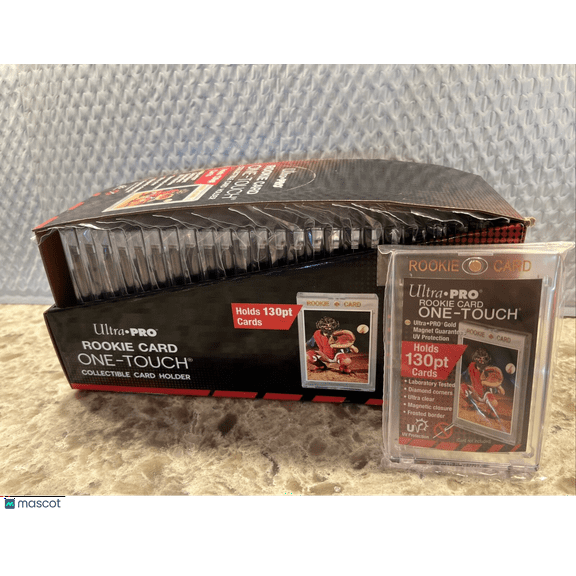 Ultra Pro One-Touch Thick Card 130pt Point ROOKIE Magnetic Card Holder BOX of 25