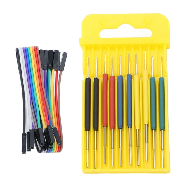 10 Uds. Sonda Trasera De Prueba, Sonda Perforadora De Alambre, Sondas Traseras De Aislamiento, Juego De Cables De Prueba para Reparar Pruebas De Circuito De Diagnóstico