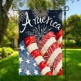 thumbnail image 7 of AZXY 4th of July Garden Flag 15.7x23.6 Inch Double Sided America Patriotic Fireworks Stars and Stripes Outdoor Yard Decorations, 7 of 7