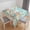 Green Teal, variant on Marine Life Table Cloth Waterproof Tablecloths, Nautical Underwater Coral Shell Starfish Watercolor Tablecloth Dining Table Cover for Kitchen Party Tabletop Outdoor, Square Tablecloth 54x54 Inch