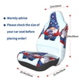 thumbnail image 3 of Yiaed Cute Gnomes in USA1 Print Car Seat Covers,Universal Auto Seats Protector Fits for Car,SUV Sedan,Truck,Automotive Seat Covers & Accessories, 3 of 5