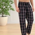 thumbnail image 5 of Intimo Men's Woven Knit Casual Cotton Lounge Pajama Pant Sleepwear, 5 of 6