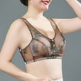 thumbnail image 4 of YLOMAY Bras Women Woman's Underwear Lace Bras Printed Comfy Thin Brassiere Ladies Loose Everyday Wear Beige 48, 4 of 4