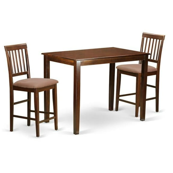 Counter Height Dining Top Table & 2 Kitchen Chairs, Yarmouth
