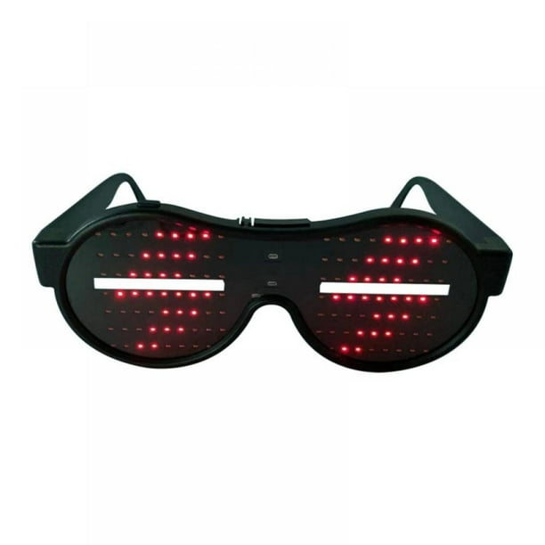 New Light Glasses Anime LED Stage Glowing Glasses Halloween Cos Costume  Props | Halloween Led Spider Men Glasses Glowing Cartoon Kids Boys Costune  Cosplay 