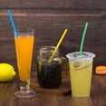 thumbnail image 3 of Colorful Plastic Drinking Straws - Flexible, Disposable, Extra-long Flexible Straws - 100 Pack, 3 of 8