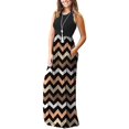 thumbnail image 2 of Vestido largo suelto sin mangas de verano para mujer Vestido largo casual con bolsillos Xemadio FSHY034-104, 2 of 3