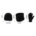 thumbnail image 4 of 3 En 1 Gorro Bufanda Guantes Cuello Unisex Invierno Frío, 4 of 8