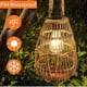 thumbnail image 3 of Solar Lantern Outdoor Garden, Bohemian Style Waterproof Rattan Solar Lantern, Hanging/Vertical, Suitable for Patio, Yard, Balcony, 3 of 5