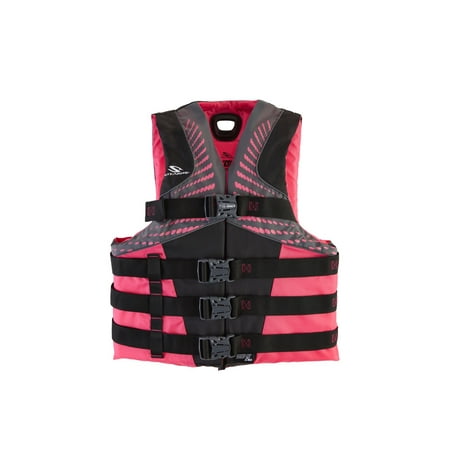 Stearns Women's Infinity Nylon Life Vest for Adults 90+ Pounds, S/M,