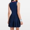 thumbnail image 6 of Top-kevin Women Pleated Tennis Skirt Set Two Piece Racerback Golf Outfits High Waisted Pickleball Skirt with Shorts, 6 of 7
