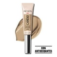 thumbnail image 3 of Revlon PhotoReady Candid Concealer, with Anti-Pollution, Antioxidant, Anti-Blue Light Ingredients, without Parabens, Pthalates and Fragrances; Chestnut.34 Fluid Oz, 3 of 5