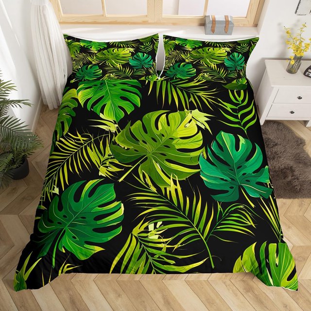 Hoja Funda Nórdica, Tropical Funda Nórdica Árbol Queen Size Bedding Sets