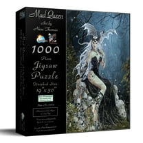 SUNSOUT INC - Mad Queen - 1000 pc Jigsaw Puzzle by Artist: Nene Thomas - Finished Size 19" x 30" Halloween - MPN# 67603