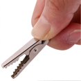 thumbnail image 3 of 20pcs 45MM Metal Alligator Clip Crocodile Electrical Clamp for Testing Probe Meter Black&Red, 3 of 4