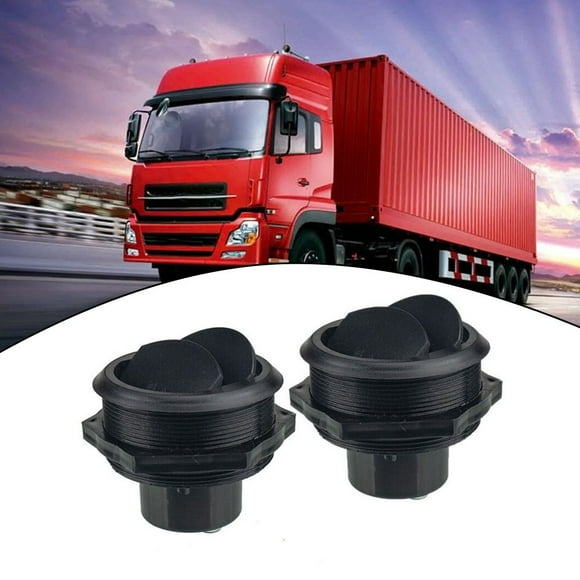 2Pack Vent Air Outlet Rotating Round Ceiling For Car RV Bus A/C Air Outlet