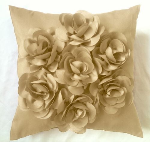 Coussin floral