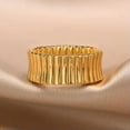 thumbnail image 5 of 8mm Stainless Steel Wedding Band Women's Round Anniversary Fashion Ring Size 6-9, 5 of 6
