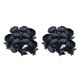 thumbnail image 2 of Yuarrent 10 flores artificiales de peonía: añade un toque de elegancia a tu hogar. Elegantes flores de peonía de seda artificial. negro 2Conjunto, 2 of 6