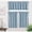 Denim, variant on Kate Aurora 3 Piece Claire Embroidered Cafe Rod Pocket Kitchen Curtain Tier & Valance Set - Assorted Colors