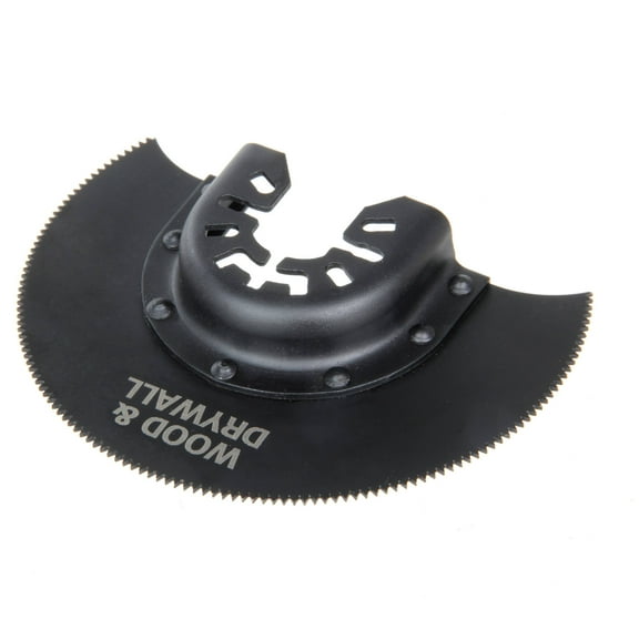 Hyper Tough 3-1/8 inch Semi-Circular Wood Saw Blade for Multi-Use Power Tool Blade Type Tool, New Condition