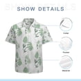 thumbnail image 7 of High Quality Hawaiian Shirts for Men Short Sleeve Aloha Beach Shirt Floral Summer Casual Button Down Shirts Blouses QCUZ6C, 7 of 7