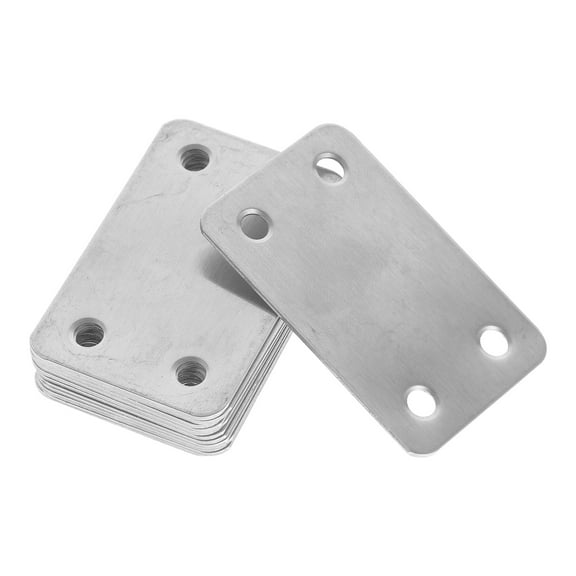 BESTYASH 12Pcs Stainless Steel Flat Corner Brackets for DIY Installation and Repair