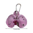 thumbnail image 2 of Jiibva Flower Keychain, Simulation Orchid Lily Keychain Y2k Aesthetic Flower Keyring Bag Purse Charms Handbags Decoration Accessories, 2 of 7