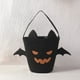 thumbnail image 2 of Halloween Candy Bags Kids Candy Bucket Shape Tote Bag Linen Buckets with Handle Halloween Party Gift Basket, 2 of 4