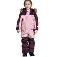 thumbnail image 2 of Rciityk Pink Toddler Snow Suit - Snow Suit for Kids - Girls Boys One Pieces Snowsuit Winter Outdoor Ski Suit Warm Waterproof Snowboarding Jumpsuit, 2 of 8