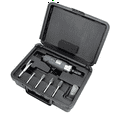 thumbnail image 2 of Ingersoll Rand Air Die Grinder Kit, 1/4" Collet, Burr, 25000 RPM, Rear Exhaust, 0.33 HP, Includes 4 Burs and Case, 2 of 3
