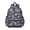 Paisley and Damask Blue Pattern-1, variant on Paisley and Damask Red Pattern Cute School Backpack with Padded Back and Adjustable Shoulder Straps 13.4"x11"x4.7"