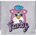 thumbnail image 3 of Furby - Furby With Logo - Men's Crew Fleece Sweatshirt, 3 of 5